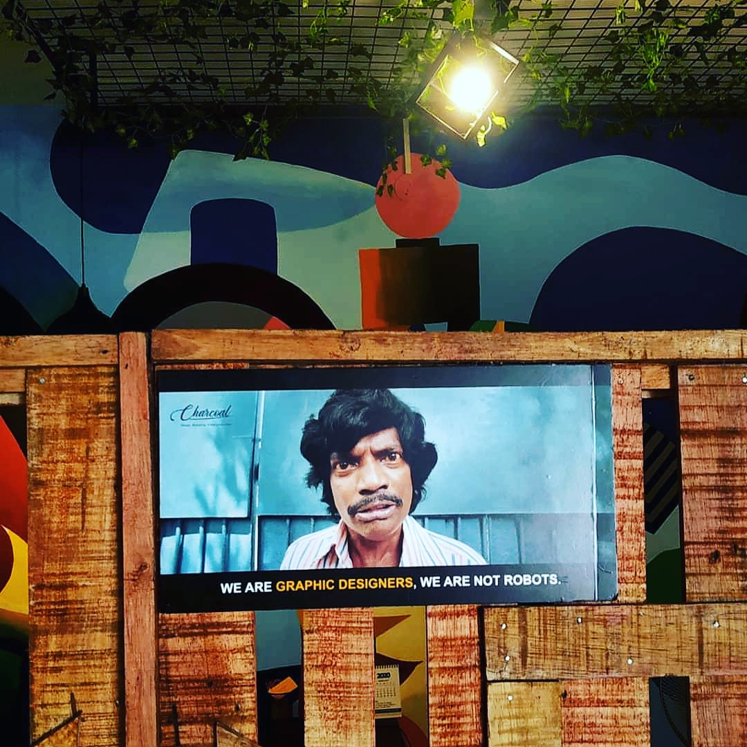 Charcoal-Advertising/Tatoo/Interior Design